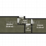 Двустаен апартамент в с. Кранево, Област Добрич - 72 кв.м за 1291 €/кв.м - Снимка #1