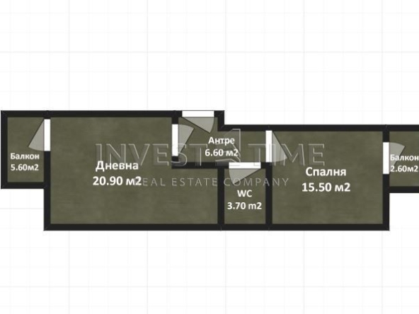 Двустаен апартамент в с. Кранево, Област Добрич - 72 кв.м за 1291 €/кв.м - Снимка #1