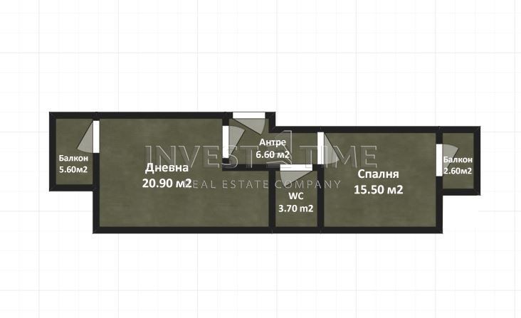 Двустаен апартамент в с. Кранево, Област Добрич - 72 кв.м за 1291 €/кв.м - Снимка #1