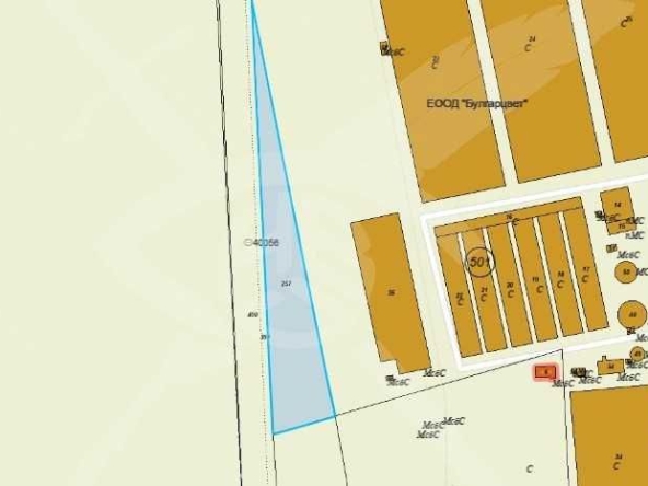 Парцел в Пловдив, Марица Север - 1970 кв.м за 99 €/кв.м - Снимка #1