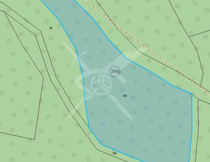 Парцел в с. Звездец, Област Бургас - 2716 кв.м за 3 €/кв.м - Снимка #1