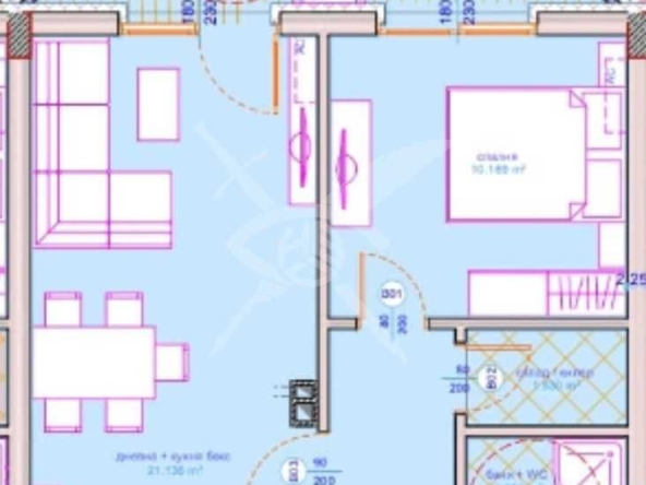 Двустаен апартамент в Бургас, Сарафово - 69 кв.м за 1291 €/кв.м - Снимка #1