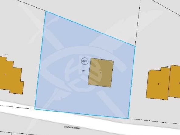 Парцел в с. Велика, Област Бургас - 1677 кв.м за 150 €/кв.м - Снимка #1