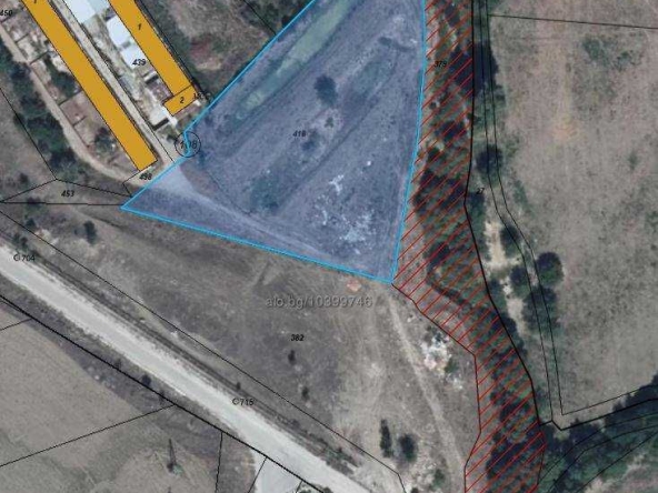 Парцел в Панагюрище - 5136 кв.м за 12 €/кв.м - Снимка #1