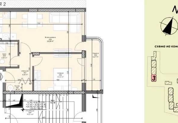 Двустаен апартамент в София, Зона Б-5 - 76 кв.м за 2165 €/кв.м - Снимка #1