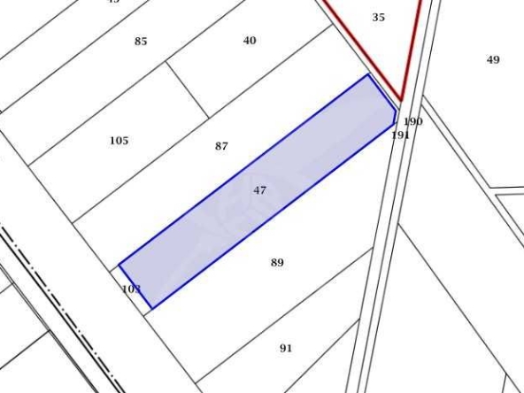 Парцел в с. Крумово, Област Пловдив - 5901 кв.м за 55 €/кв.м - Снимка #1