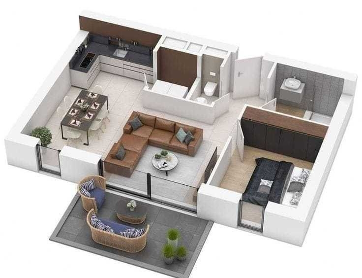 Двустаен апартамент в Пловдив, Прослав - 67 кв.м за 902 €/кв.м - Снимка #1