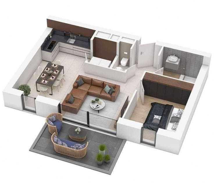 Двустаен апартамент в Пловдив, Прослав - 67 кв.м за 902 €/кв.м - Снимка #1