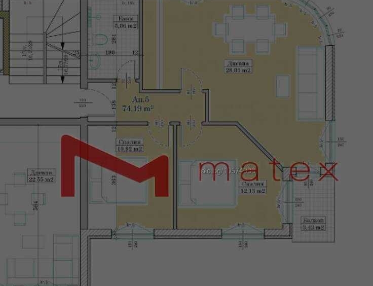 Тристаен апартамент в Варна, Виница - 85 кв.м за 1942 €/кв.м - Снимка #1