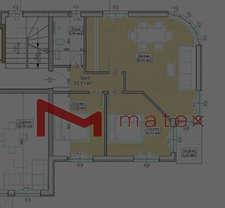 Тристаен апартамент в Варна, Виница - 85 кв.м за 1942 €/кв.м - Снимка #1