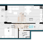 Двустаен апартамент в Варна, Аспарухово - 69 кв.м за 1500 €/кв.м - Снимка #1