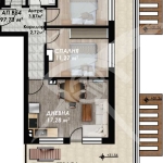 Тристаен апартамент в Пловдив, Кършияка - 112 кв.м за 854 €/кв.м - Снимка #1