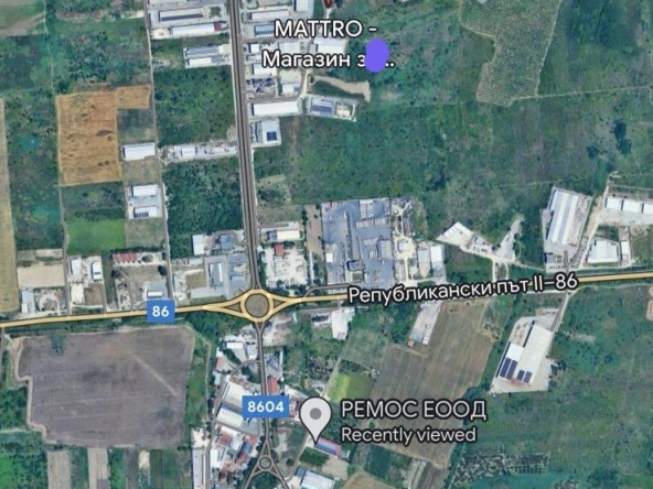 Парцел в Пловдив, Индустриална зона - Юг - 740 кв.м за 39 €/кв.м - Снимка #1