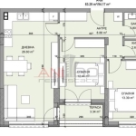Тристаен апартамент в Варна, Владислав Варненчик - 95 кв.м за 741 €/кв.м - Снимка #1