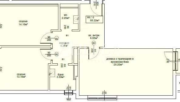 Тристаен апартамент в София, Овча купел 2 - 101 кв.м за 1111 €/кв.м - Снимка #1