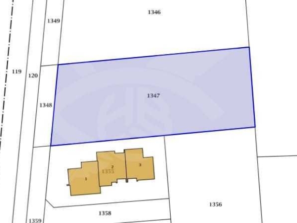 Парцел в Пловдив, Беломорски - 1353 кв.м за 113 €/кв.м - Снимка #1