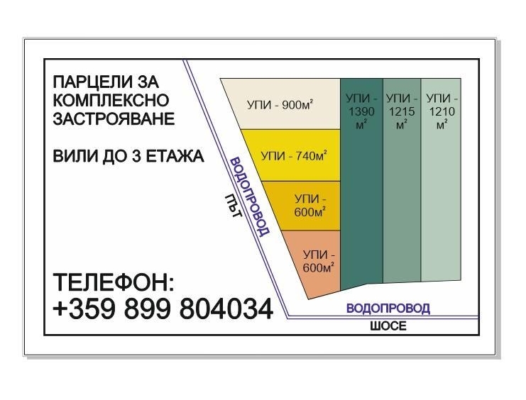 Парцел в с. Гълъбец, Област Бургас - 1390 кв.м за 15 €/кв.м - Снимка #1