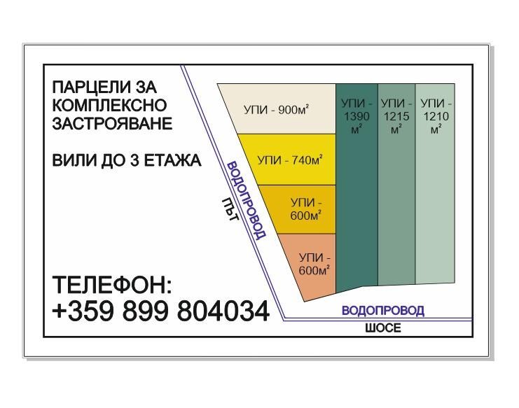 Парцел в с. Гълъбец, Област Бургас - 1390 кв.м за 15 €/кв.м - Снимка #1