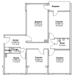 Четиристаен апартамент в София, Левски Г - 104 кв.м за 2308 €/кв.м - Снимка #1