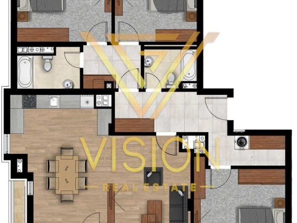 Четиристаен апартамент в София, Кръстова вада - 168 кв.м за 3691 €/кв.м - Снимка #1