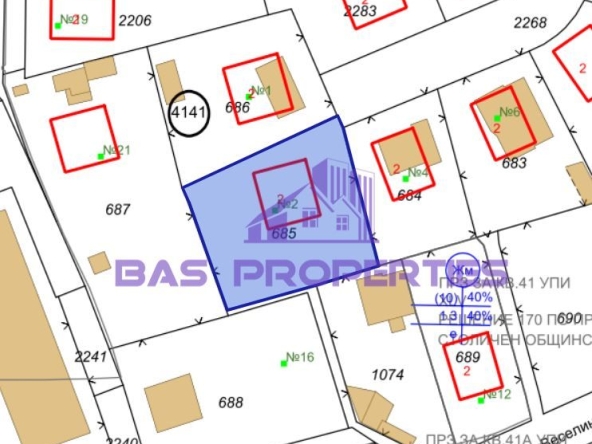 Парцел в София, Суходол - 738 кв.м за 115 €/кв.м - Снимка #1