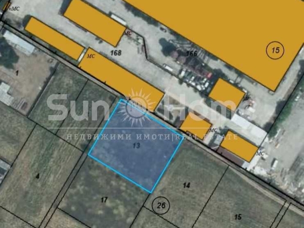 Парцел в Харманли - 2200 кв.м за 17 €/кв.м - Снимка #1