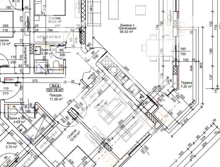 Многостаен апартамент в Пловдив, Тракия - 139 кв.м за 1054 €/кв.м - Снимка #1