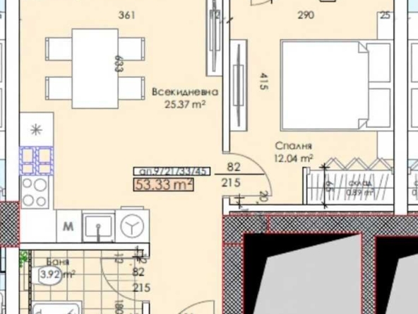 Двустаен апартамент в Пловдив, Тракия - 61 кв.м за 1841 €/кв.м - Снимка #1