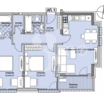 Тристаен апартамент в София, Люлин 6 - 108 кв.м за 1303 €/кв.м - Снимка #1