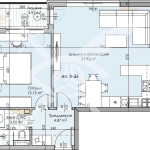 Двустаен апартамент в Пловдив, Кършияка - 80 кв.м за 1017 €/кв.м - Снимка #1