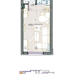 Дава се под наем Едностаен апартамент в Пловдив, Западен - 40 кв.м за 58000 € - Снимка #1