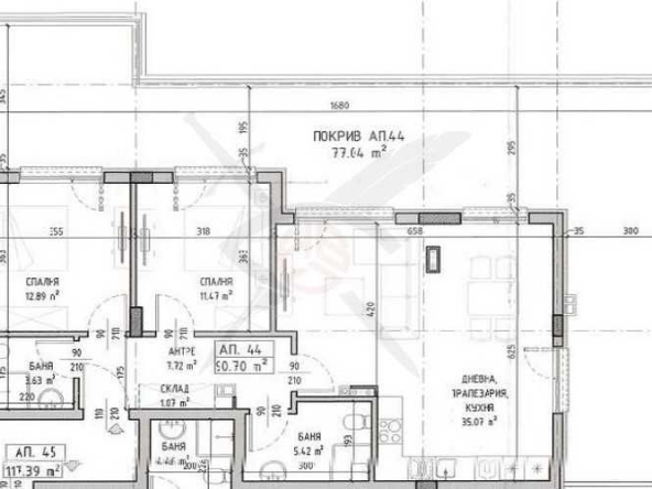 Тристаен апартамент в София, Малинова долина - 181 кв.м за 1120 €/кв.м - Снимка #1