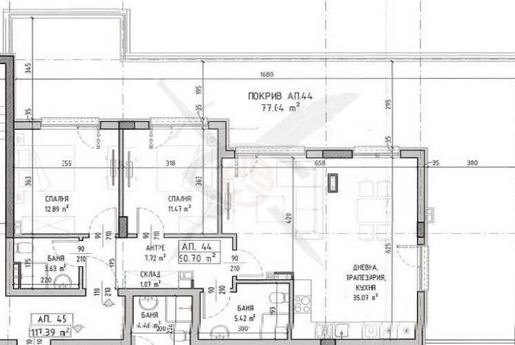 Тристаен апартамент в София, Малинова долина - 181 кв.м за 1120 €/кв.м - Снимка #1