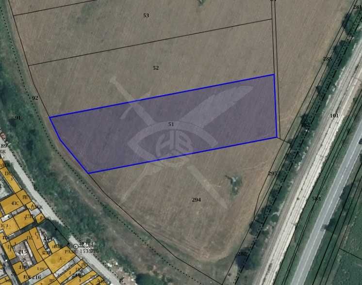Парцел в Пловдив, Индустриална зона - Север - 5002 кв.м за 9 €/кв.м - Снимка #1