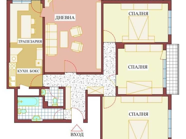 Четиристаен апартамент в София, Център - 120 кв.м за 3990 €/кв.м - Снимка #1