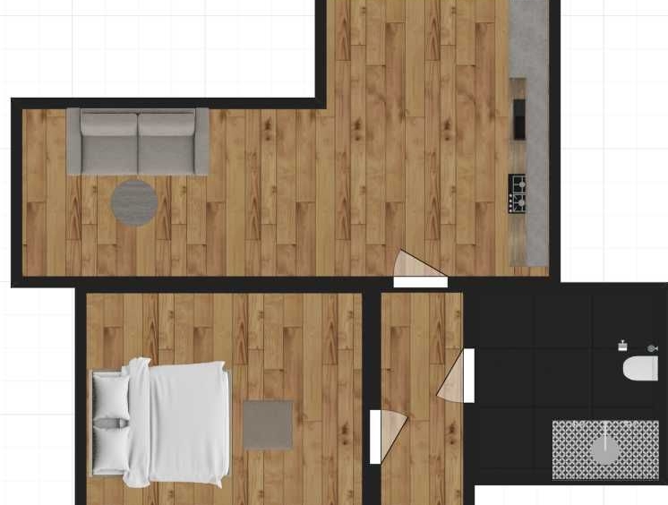 Двустаен апартамент в Бургас, Възраждане - 55 кв.м за 1000 €/кв.м - Снимка #1