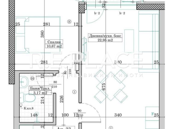 Двустаен апартамент в Варна, м-т Сотира - 62 кв.м за 1731 €/кв.м - Снимка #1