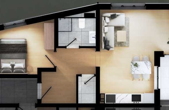 Тристаен апартамент в София, Дружба 2 - 100 кв.м за 754 €/кв.м - Снимка #1