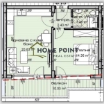 Двустаен апартамент в Варна, Изгрев - 66 кв.м за 1349 €/кв.м - Снимка #1