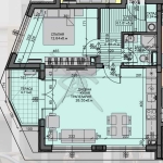 Двустаен апартамент в Бургас, Зорница - 76 кв.м за 2725 €/кв.м - Снимка #1