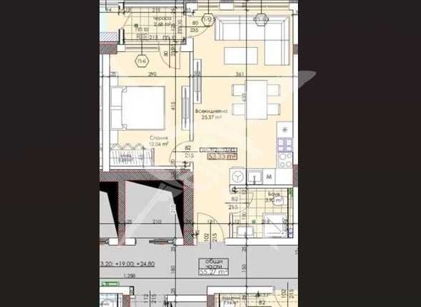 Двустаен апартамент в Пловдив, Тракия - 66 кв.м за 1493 €/кв.м - Снимка #1