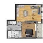 Двустаен апартамент в Пловдив, Остромила - 71 кв.м за 481 €/кв.м - Снимка #1