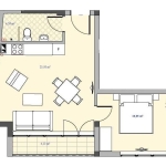 Двустаен апартамент в Варна, Аспарухово - 62 кв.м за 1300 €/кв.м - Снимка #1