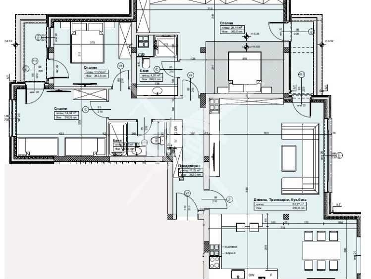 Тристаен апартамент в Пловдив, Остромила - 186 кв.м за 1200 €/кв.м - Снимка #1