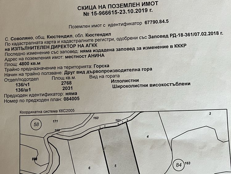 Парцел в София, Славия - 4800 кв.м за 2 €/кв.м - Снимка #1