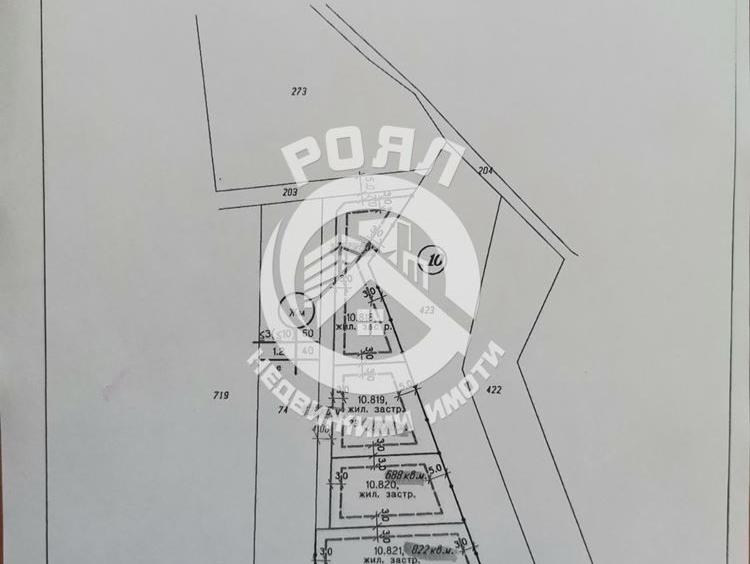 Парцел в Пловдив, Беломорски - 667 кв.м за 70 €/кв.м - Снимка #1