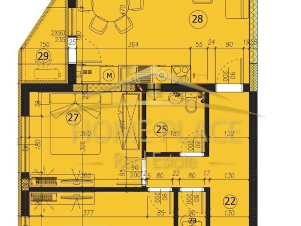 Тристаен апартамент в Варна, Владислав Варненчик - 95 кв.м за 1095 €/кв.м - Снимка #1