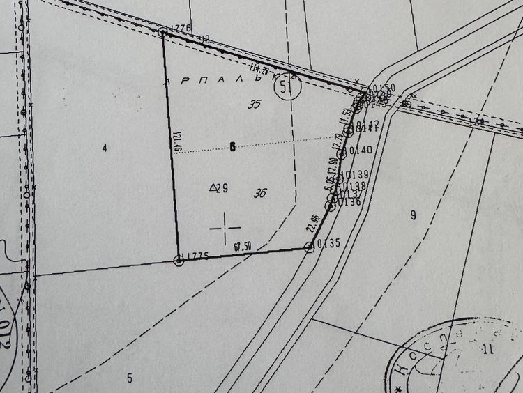 Земеделски имот в Варна, Електрон -  кв.м за 1938 €/дка - Снимка #1