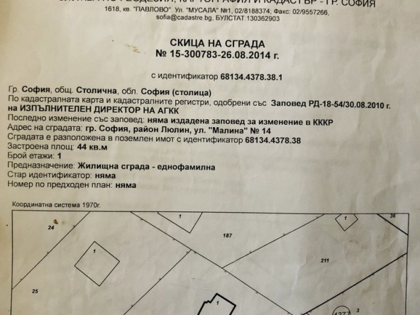 Дава се под наем Парцел в с. Иваняне, Област София-град - 1200 кв.м за 398.82 € - Снимка #1
