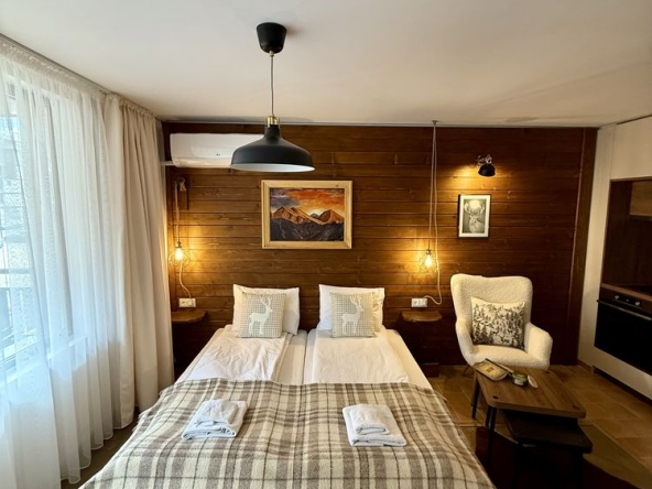 Дава се под наем Едностаен апартамент в Банско - 45 кв.м за 378.93 € - Снимка #1